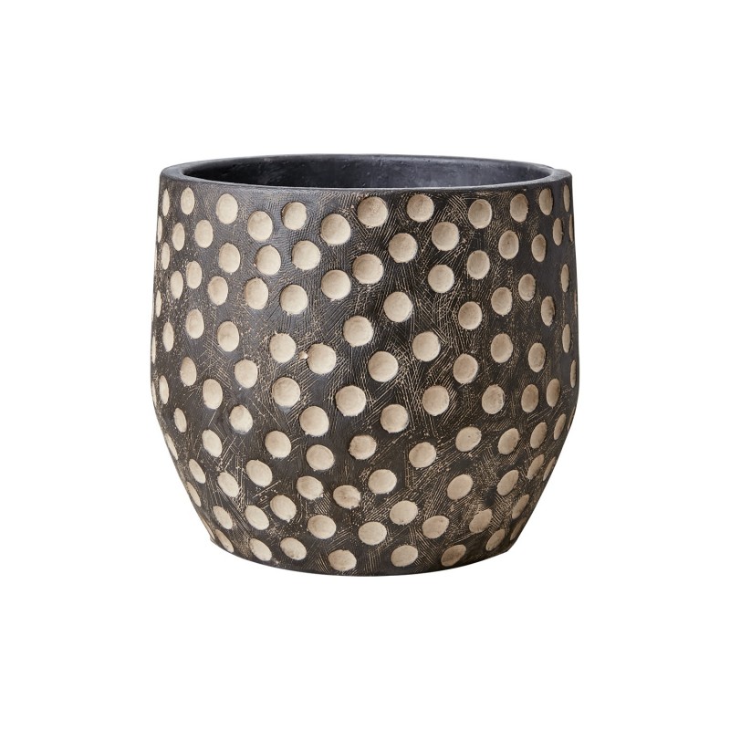 POT DOT BLACK LARGE